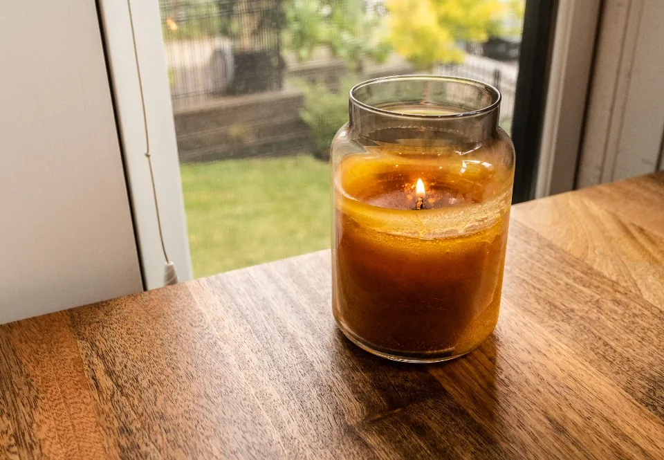 Amber Honey Jar Candle