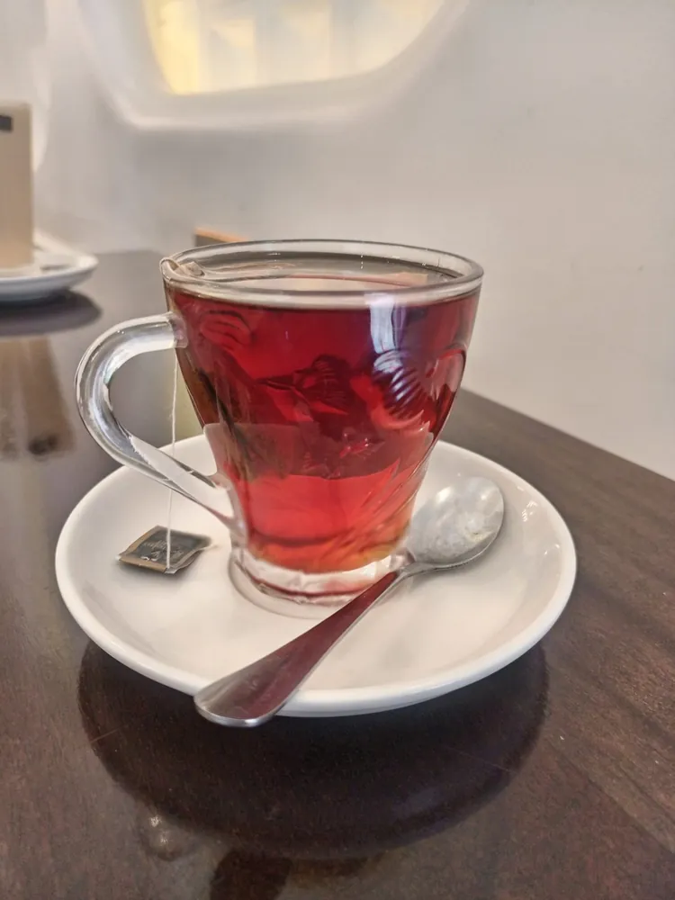 Borosilicate Tea Glass with Saucer