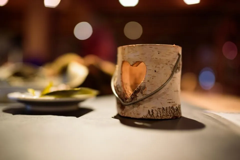 Ceramic Heart Candle Holder