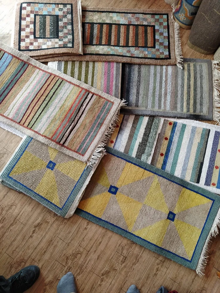 Flatweave Striped Rug