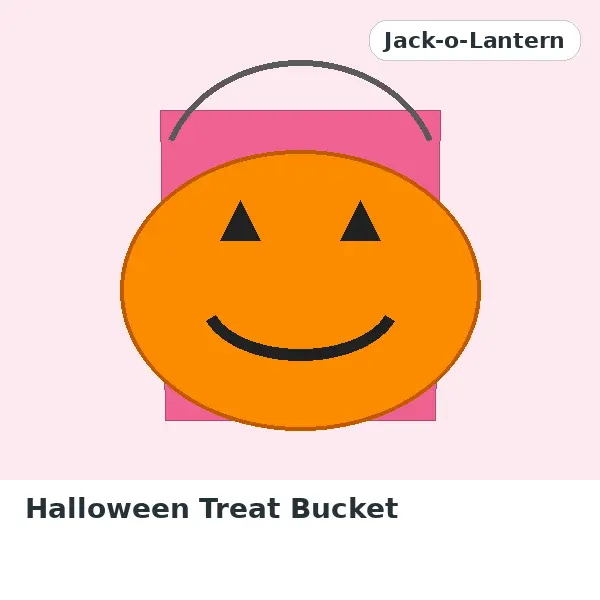 Halloween Treat Bucket