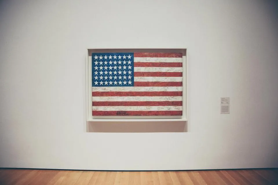 Reclaimed Wood Flag Wall Art