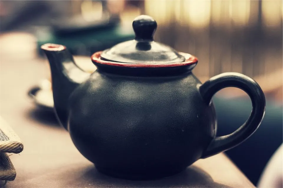 Smoked Clay Teapot