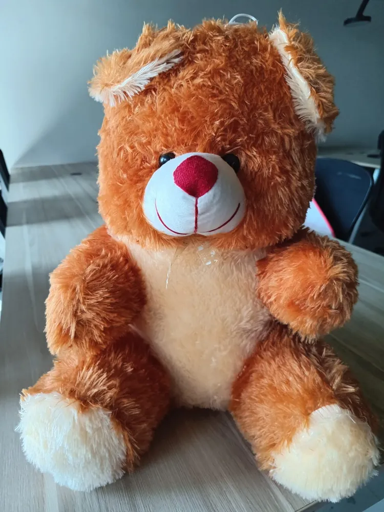 Caramel Teddy Bear, 14 in.