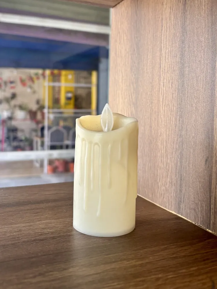 Flameless LED Pillar Candle