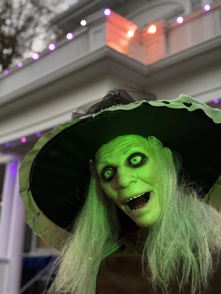 Green Witch Porch Greeter