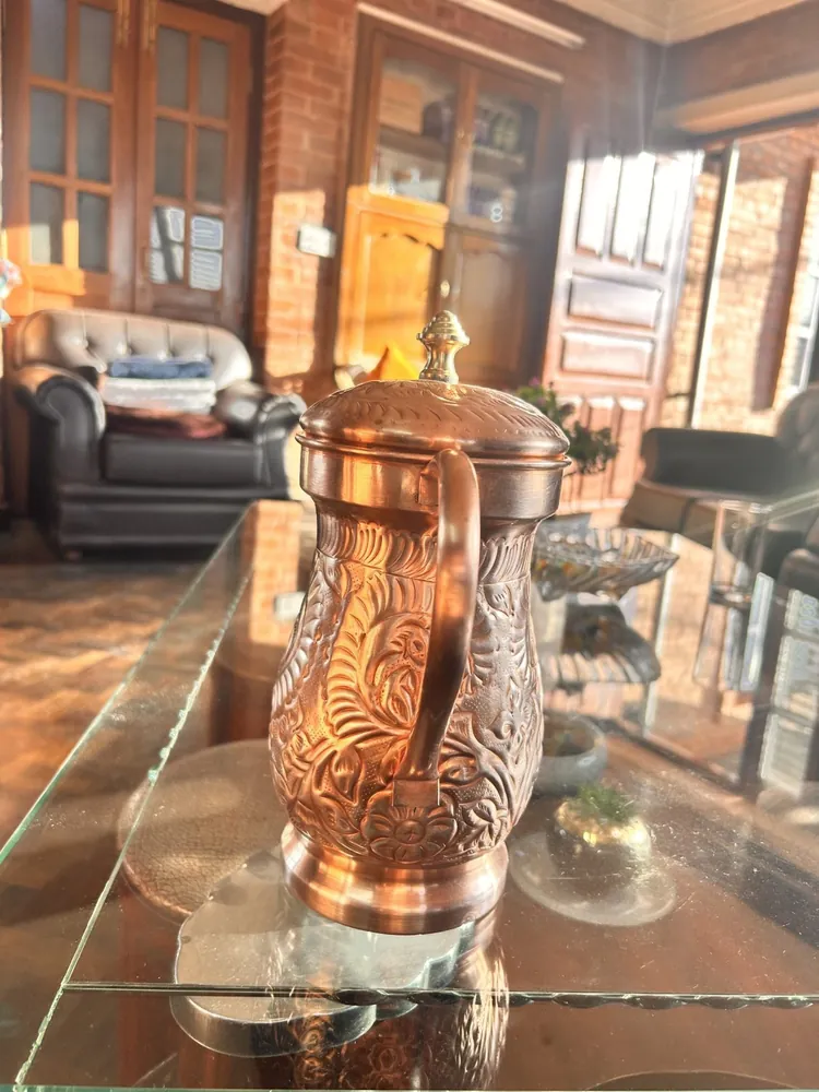 Hammered Copper Pitcher