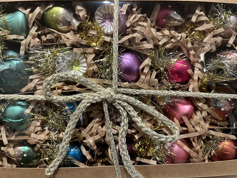 Jewel-Tone Ornament Collection, 36 pc