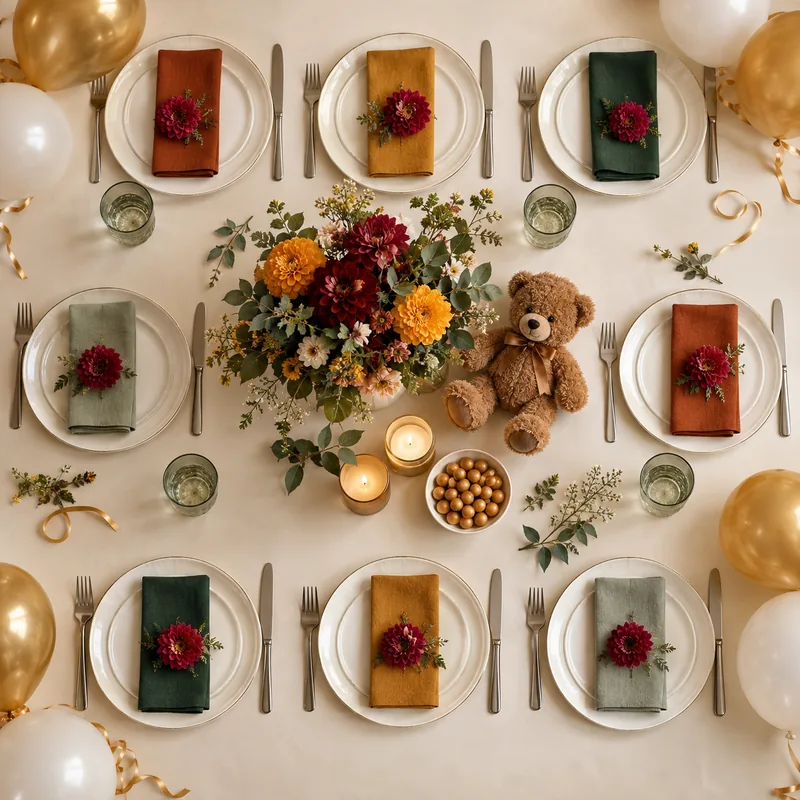 Baby Shower Party Kit — Essentials, 8 Guests