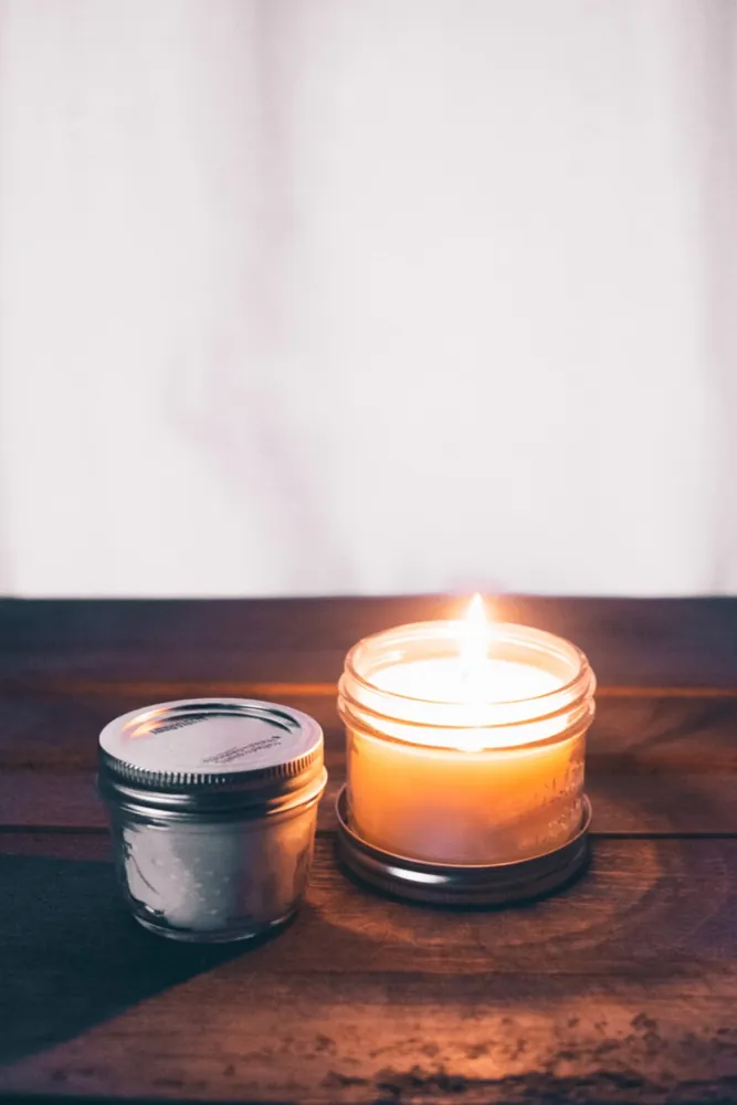 Mason Jar Candle, 12 oz