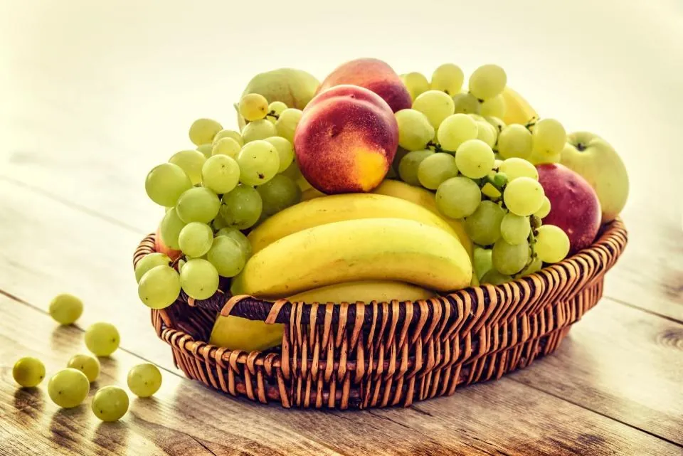 Oval Rattan Tray Basket