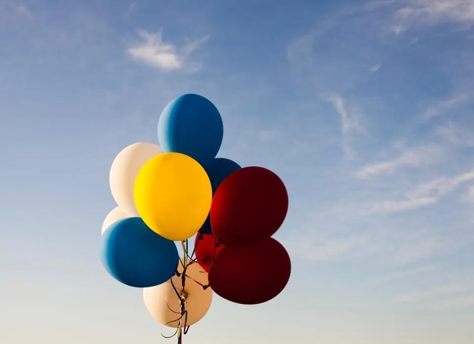 Party Bunch Balloon Bouquet, 12 pc