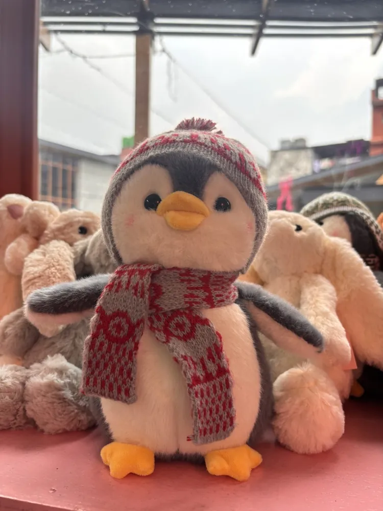 Penguin Plush with Scarf