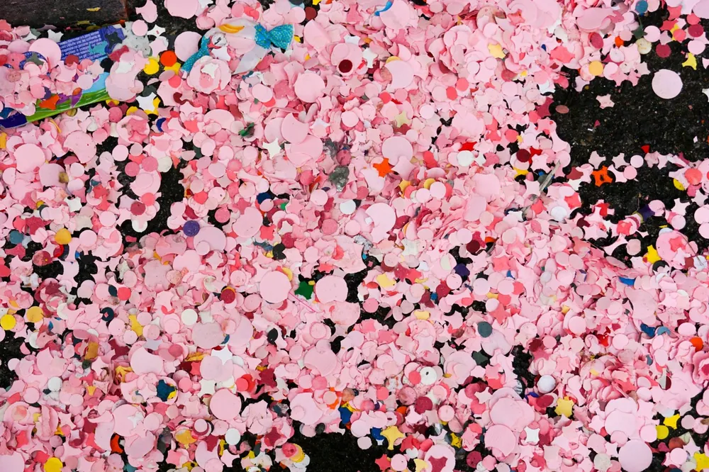 Pink Blush Confetti, 4 oz