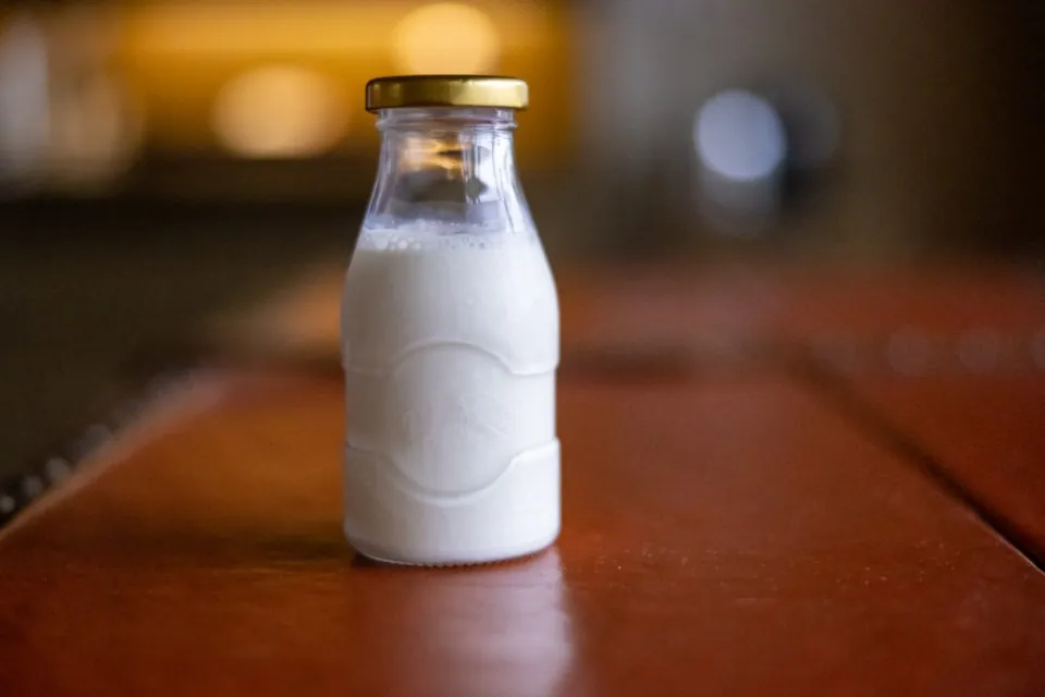 Retro Milk Bottle, 12 oz