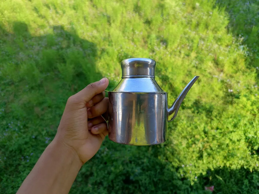 Stainless Steel Oil Can
