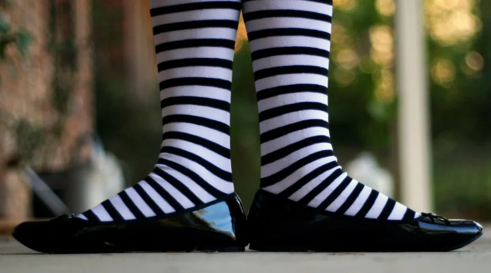 Striped Witch Stockings