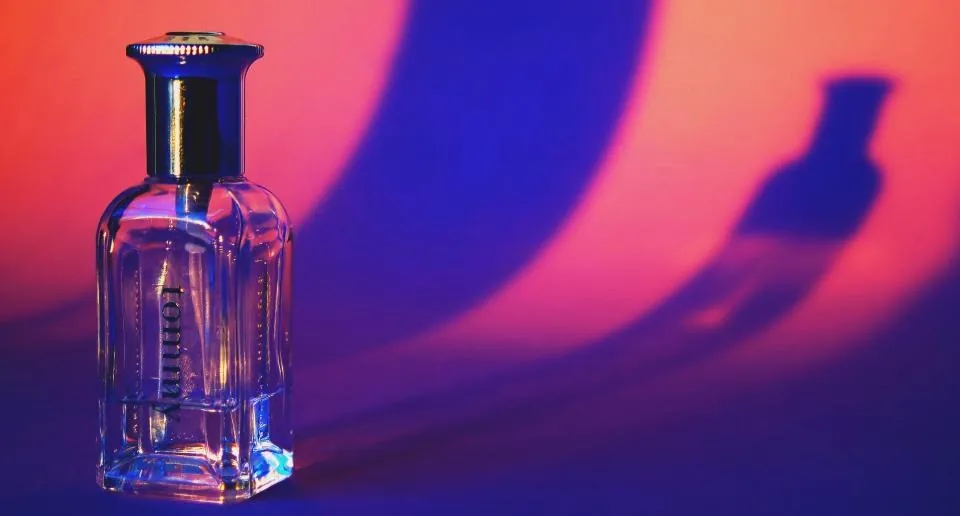 Violet Glass Fragrance Bottle, 3.4 oz