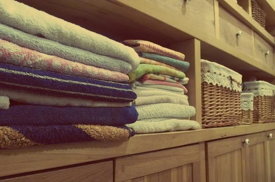Waffle Weave Kitchen Towels, Set of 3
